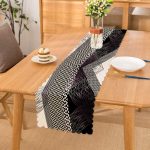 - Runner-4087 - Realhomes Karmaşık Zikzak Motifli Özel Tasarım Dijital Baskılı Modern Runner Realhomes