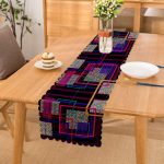 - Runner-4095 - Realhomes Geometrik Motifli Özel Tasarım Dijital Baskılı Modern Runner Realhomes