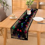 Geometrik Motifli Özel Tasarım Dijital Baskılı Modern Runner Realhomes