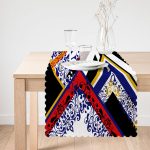 - Runner-4104-1 - Realhomes Geometrik Desenli Özel Tasarım Dijital Baskılı Modern Runner Realhomes