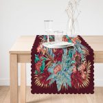 - Runner-4176-1 - Realhomes  Modern Gül Sanatı Tasarımlı Dijital Baskılı Runner Realhomes