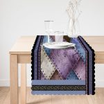 Modern Geometrik Motifli Özel Tasarım Runner Realhomes