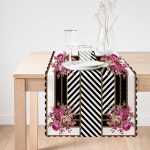 - Runner-4188-1 - Realhomes Modern Sanat Tasarımlı Dijital Baskılı Runner Realhomes