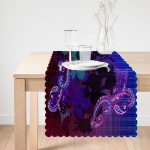 Modern Sanat Tasarımlı Dijital Baskılı Runner Realhomes