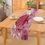 Modern Yağlı Boya Dijital Baskılı Özel Tasarım Runner Realhomes