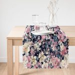 - Runner-4197-1 - Realhomes Modern Gül Temalı Özel Tasarım Dijital Baskılı Runner Realhomes