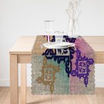 Modern Sanat Tasarımlı Dijital Baskılı Runner Realhomes