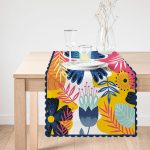 Modern Sanat Tasarımlı Dijital Baskılı Runner Realhomes