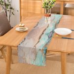 - Runner-4235 - Realhomes Modern Mermer Temalı Özel Tasarım Dijital Baskılı Runner Realhomes