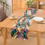 - Runner-4245 - Realhomes Modern Sanat Tasarımlı Dijital Baskılı Runner Realhomes