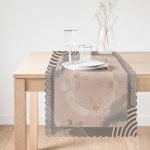 Modern Desenli Özel Tasarım Dijital Baskılı Runner Realhomes