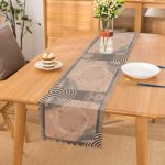 Modern Desenli Özel Tasarım Dijital Baskılı Runner Realhomes