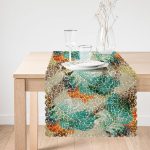 Modern Desenli Özel Tasarım Dijital Baskılı Runner Realhomes