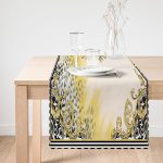 - Runner-4263-1 - Realhomes Modern Çini Tasarımlı Dijital Baskılı Runner Realhomes