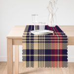 - Runner-4269-1 - Realhomes Ekose Çizgiler Motifli Özel Tasarım Runner Realhomes