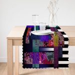 - Runner-4280-1 - Realhomes Renkli Geometrik Kare Ve Dikdörtgen Tasarımlı Özel Tasarım Runner Realhomes