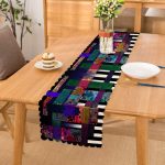 - Runner-4280 - Realhomes Renkli Geometrik Kare Ve Dikdörtgen Tasarımlı Özel Tasarım Runner Realhomes