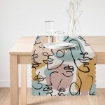 RealHomes Bohomian Rustic Özel Tasarım Dijital Baskılı Runner Realhomes