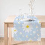 - Runner-4841-1 - Realhomes Realhomes Papatya Tasarımlı Dijital Baskılı Modern Runner Realhomes