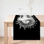 - Runner-5001-1 - Realhomes Güneş Ay Yıldızlı Dekoratif Runner Realhomes