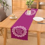 - Runner-506 - Realhomes  Home Sweet Home Dijital Baskılı Dekoratif Runner Realhomes