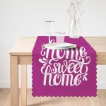 - Runner-518-1 - Realhomes  Home Sweet Home Dijital Baskılı Dekoratif Runner Realhomes