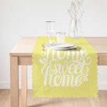 - Runner-519-1 - Realhomes  Home Sweet Home Dijital Baskılı Dekoratif Runner Realhomes