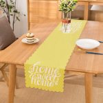 - Runner-519 - Realhomes  Home Sweet Home Dijital Baskılı Dekoratif Runner Realhomes