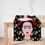 - Runner-5214-1 - Realhomes  Özel Tasarım Frida Dijital Baskılı Runner Realhomes