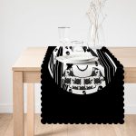 - Runner-5215-1 - Realhomes  Black Frida Kahlo Basklı Runner Realhomes