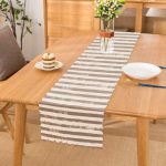 Vizon Çizgili Motifli Dekoratif Modern Runner Realhomes