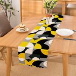 - Runner-5240 - Realhomes  Dijital Baskılı Özel Tasarım Dekoratif Modern Runner Realhomes