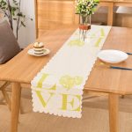 - Runner-528 - Realhomes  Aşk Temalı Dijital Baskılı Dekoratif Runner Realhomes