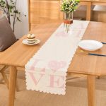 - Runner-531 - Realhomes  Aşk Temalı Dijital Baskılı Dekoratif Runner Realhomes