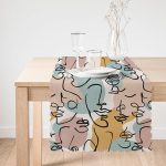 - Runner-5343-1 - Realhomes  Botanik Portre Basklı Dekoratif Runner Realhomes