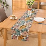 - Runner-5343 - Realhomes  Botanik Portre Basklı Dekoratif Runner Realhomes