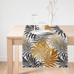 - Runner-5351-1 - Realhomes  Renkli Yapraklar Üzerinde Nokta Tasarımlı Runner Realhomes