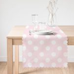 - Runner-547-1 - Realhomes  Puantiyeli Dijital Baskılı Dekoratif Runner Realhomes