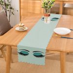 - Runner-563 - Realhomes  Modern Kirpik Dijital Baskılı Dekoratif Runner Realhomes