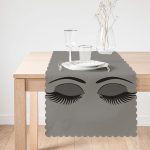 - Runner-569-1 - Realhomes  Modern Kirpik Dijital Baskılı Dekoratif Runner Realhomes