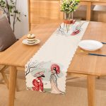 - Runner-5844 - Realhomes Dal Detaylı Şemsiyeli Japon Kızlar Modern Runner Realhomes