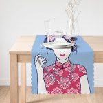 - Runner-5851-1 - Realhomes  Inci Kolyeli Japon Kadın Dijital Baskılı Modern Runner Realhomes