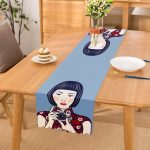 - Runner-5854 - Realhomes  Fotoğraf Çeken Japon Kız Motifli Runner Realhomes