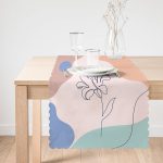 - Runner-5866-1 - Realhomes Realhomes Gül Desenli Bohemian Özel Tasarım Dekoratif Runner Realhomes