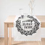 - Runner-601-1 - Realhomes  Home Sweet Home Dijital Baskılı Dekoratif Runner Realhomes