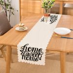 Home Sweet Home Dijital Baskılı Dekoratif Runner Realhomes
