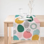 - Runner-7023-1 - Realhomes  Sanatsal Modern Tasarımlı Dijital Baskılı Modern Runner Realhomes