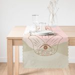 Fatma Ana Eli Motifli Dijital Baskılı Modern Runner Realhomes