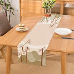 - Runner-7047 - Realhomes Realhomes Natura Boho Doğa Tasarımlı Dijital Baskılı Modern Runner Realhomes