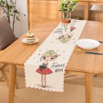 Fashion Girl Dijital Baskılı Modern Runner Realhomes